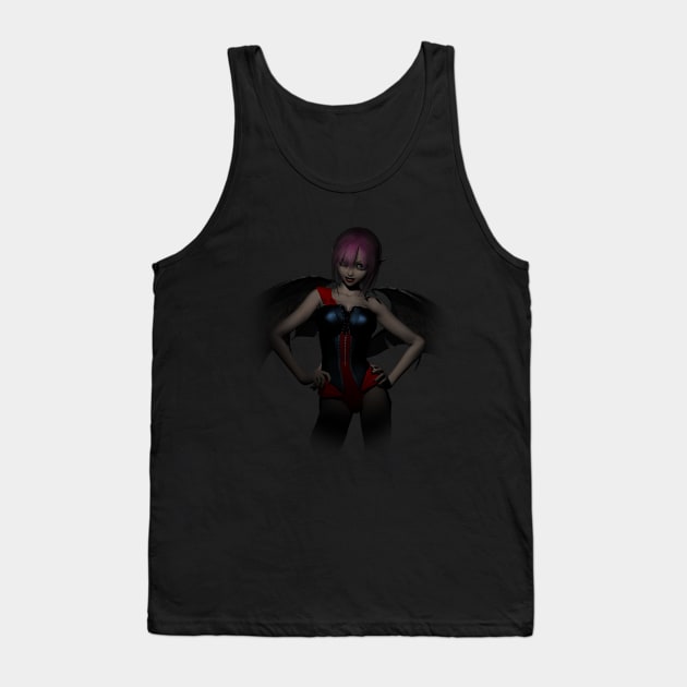 Jinni is watching you Tank Top by anubicdarque